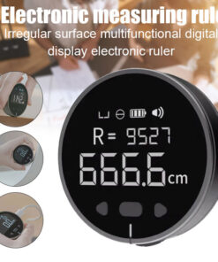 Distance Measuring Instrument Electronic Measuring Ruler Tape Measure High Definition Digital LCD High Precision Electronic Measuring Ruler Tool